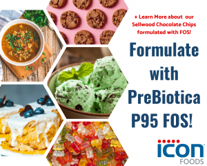 Formulate with PreBiotica P95 FOS 