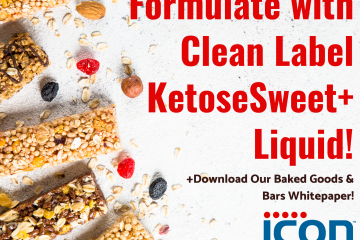 Icon Foods Clean Label KetoseSweet+ Liquid