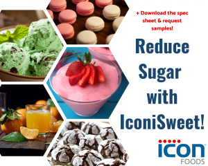 Icon Foods Reduce Sugar with IconiSweet!