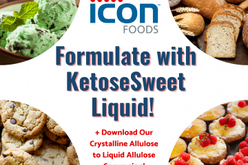 Icon Foods Formulate with KetoseSweet Liquid