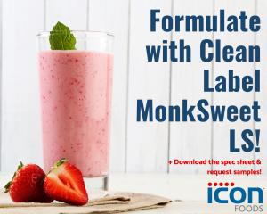 Icon Foods Formulate With MonkSweet LS!