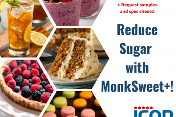 Icon Foods Reduce Sugar with MonkSweet+