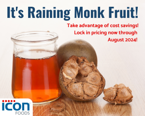 Icon Foods It's Raining Monk Fruit!