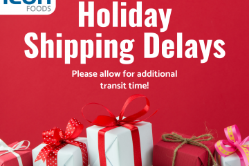Icon Foods Holiday Shipping Delays