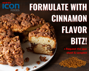 Icon Foods Cinnamon Flavor Bitz