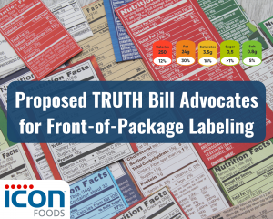 Icon Foods TRUTH Bill Proposes Front-of-Package Labels