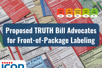 Icon Foods TRUTH Bill Proposes Front-of-Package Labels