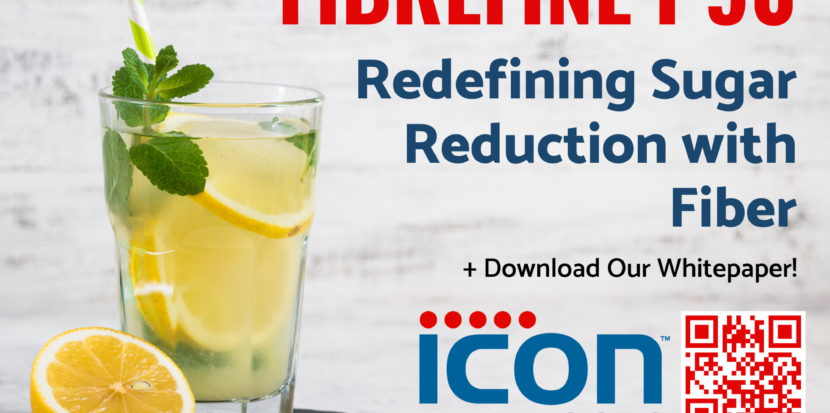 Icon Foods FibRefine: Redefining Sugar Reduction with Fiber