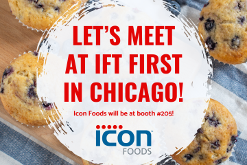Icon Foods Let’s Meet at IFT FIRST in Chicago!