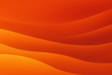 Smooth waves of yellows, oranges, and reds