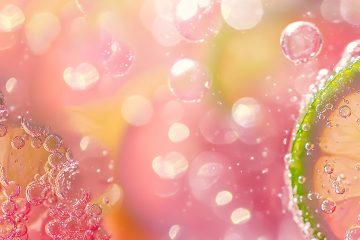 Blog header image showing a fizzy beverage with citrus.
