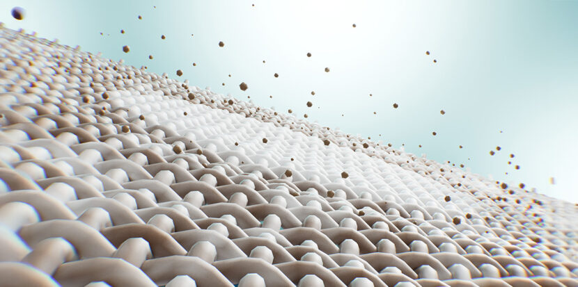 3-D fibers in space