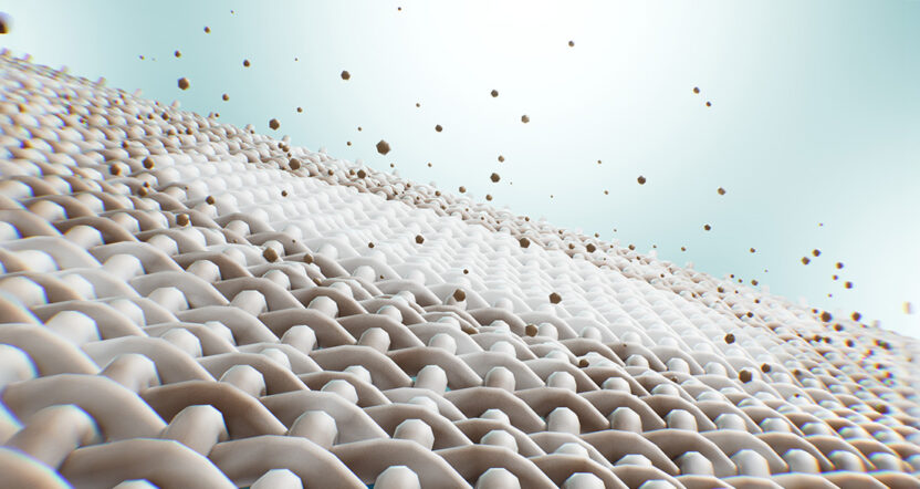 3-D fibers in space
