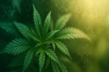 Cannabis with a subtle molecular texture