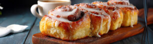 Cinnamon Rolls made with allulose
