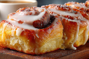 Cinnamon Rolls made with allulose