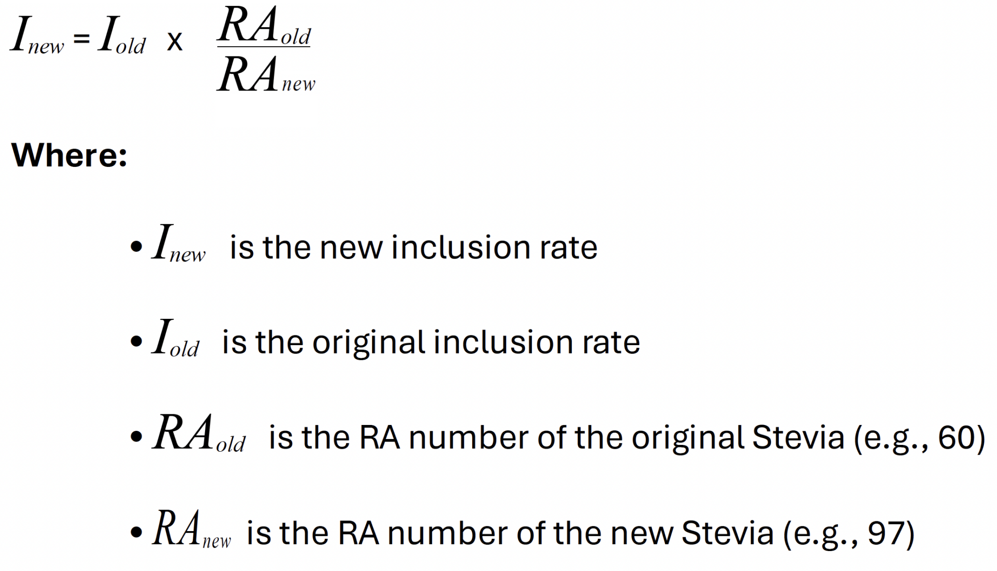 Formulation Flexibility: Mastering Reb A Conversion Like a Pro - Icon Foods