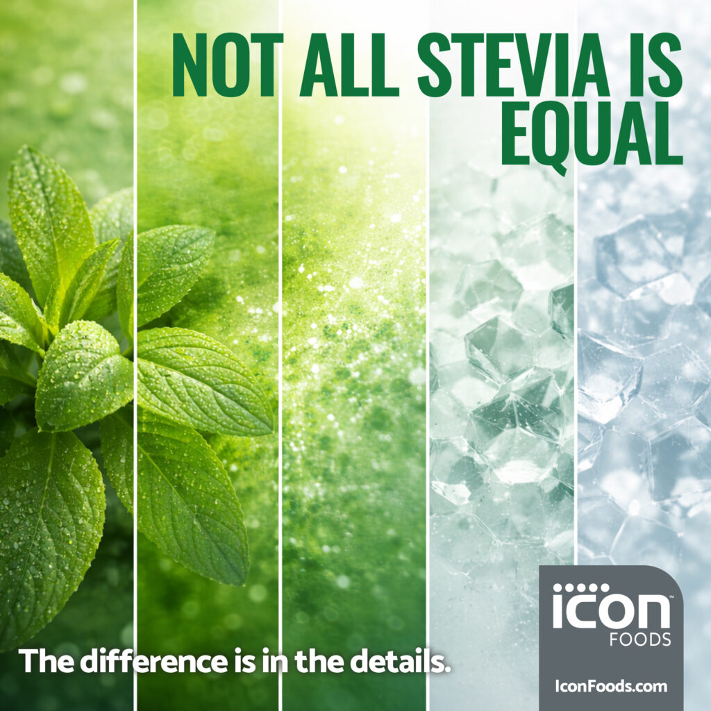 Not all stevia is equal - The difference is in the details.