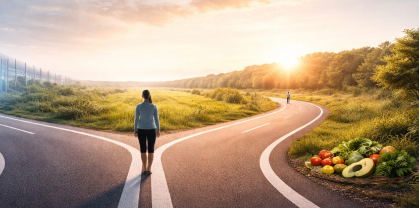 A fork in the road