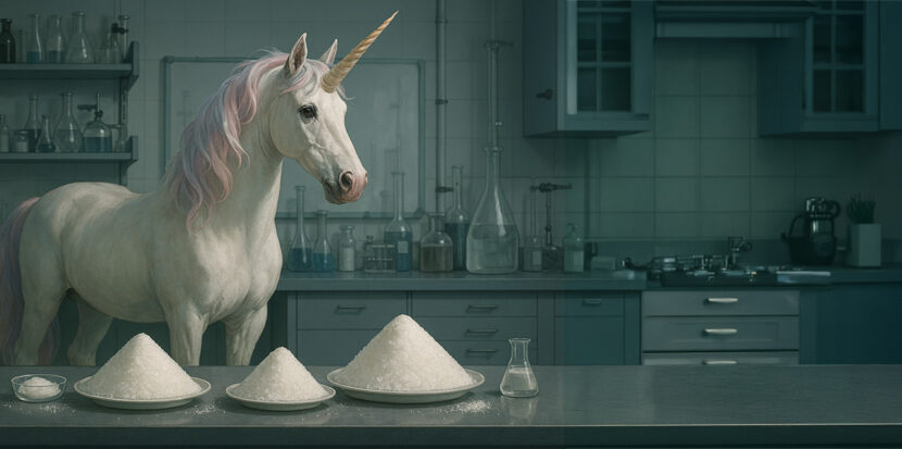 Unicorn in an allulose lab