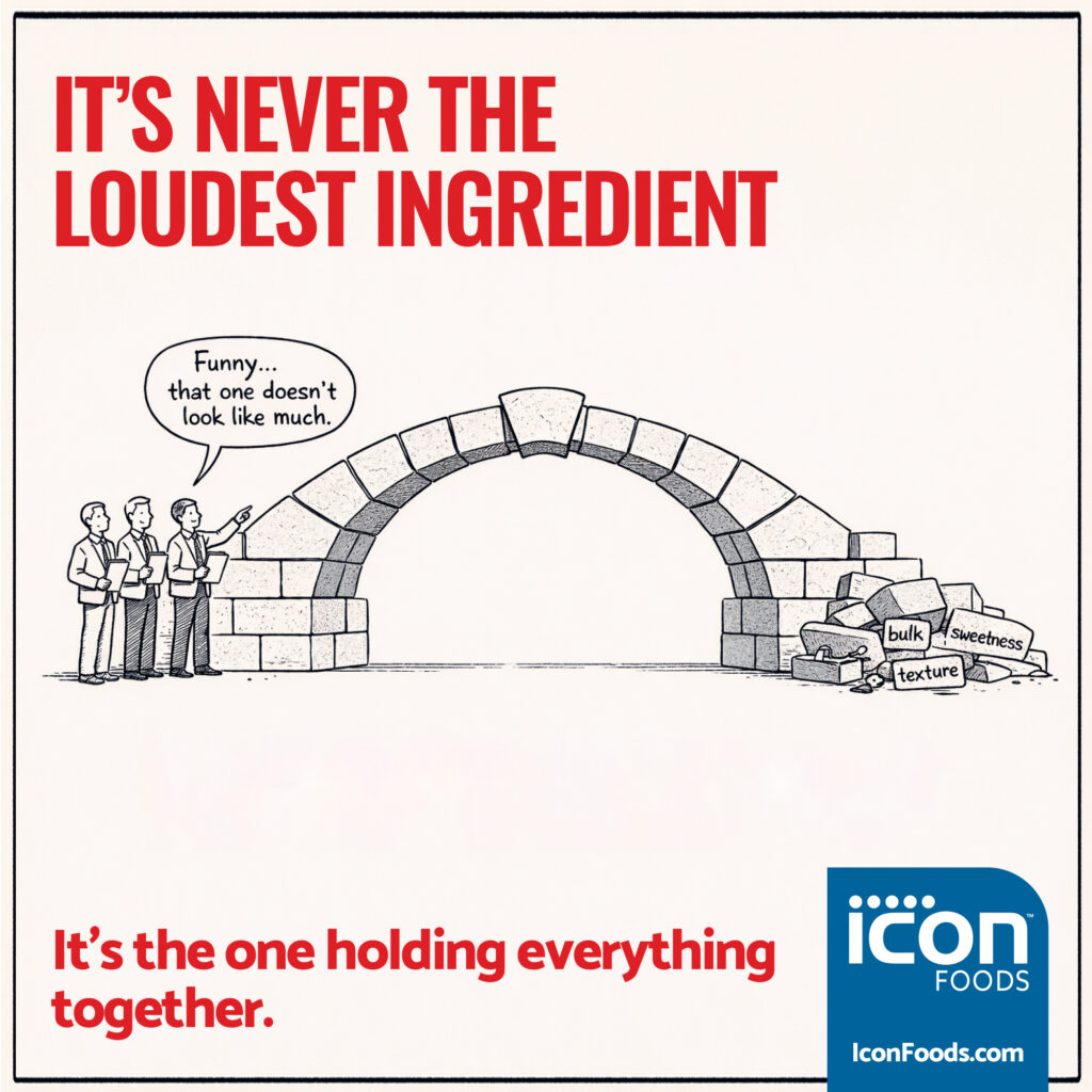 It's never the loudest ingredient. It's the one holding everything together.